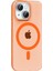 CPT05 Apple iPhone 14 Pc Blank Magsafe Kapak - Turuncu 1