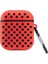Airpods 2 (2.nesil) Spor Delikli Kılıf - KIRMIZI-SIYAH-(5796) 1