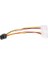 6 Pin Power Kablo 6 Pin To 2 Molex Pcıe Ekran Kartı Güç 6pin 2