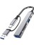 Çok Fonksiyonlu USB Hub, Tip-C ve USB Bağlantı Noktaları, Kompakt Tasarım Sd-Tf Kart Okuyuculu 5 In 1 2