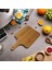 Bambu Kesme Tahtası Antibakteriel Yıkanabilir Doğrama Tahtası Dikdörtgen (40CM*25CM) 1