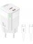 Xo Is Beauty Hızlı Şarj Adaptörü CE07| Gan | 1 Type-C Kablo | 35W Max Power | Akım Korumalı | Tablet, Notebook, Cep Telefonu, Konsol | Beyaz 3