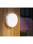 LED Sensörlü Ledli Gece Lambası Şarj Edilebilir, Taşınabilir 4000K Günışığı (2 Adet) 1