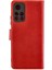 Redmi Note 11T Kılıf S Kapaklı Kılıf - Kırmızı 1