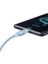 Explorer Serisi Hızlı Şarj Kablosu Akıllı Kontrolü USB To Type-C 100W, 2m, Mavi 2