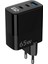 65W Gan LED Ekranlı Hızlı Şarj Cihazı 2 Type-C + Usb-A & iPad & Uyumlu Şarj Aleti 3