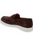Kahve Hakiki Süet Deri Erkek Loafer - E24I1AY56785-B85 6