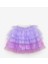 Lila Katlı Tüllü Kız Çocuk Uzun Etek - Azalea 6
