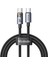 CA-5580 Type-C To Type-C 100W 1.2m Hızlı Şarj ve Kablosu 1,2m 1