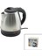 1500W 1.2LT PASLANMAZ ÇELİK KETTLE SU ISITICI OTEL TİPİ WSK-2024 (4887) 1