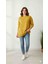 ​pul Detaylı Rahat Kesim Tunik Sweatshirt 1