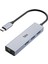 Bix BXC06HB Type-C'den 3 Bağlantı Noktalı Gigabit Ethernet USB 3.2 Hub 1