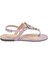 Lila Hakiki Süet Deri Kadın Sandalet - K24Y1SN67407-R92 7