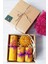 Dekoratif Petek Mum Büyük Çiçekli Set Bal Mumu Mum Beeswax Candle 4 Lü Set 2