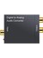 Dijital Analog Ses Dönüştürücü,toslink, Optik Çıkış To Rca Çevirme Dac Dijital Spdıf Koaksiyel Optik Dönüştürme L/r Rca, Toslink Optik Ses Adaptörü Için Ps4 Hd DVD Ev Sinema Sistemleri 1