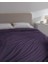 Coco Çift KIŞILIK%100 Pamuk Ranforce Düz Nevresim Mor 2