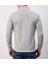 Fermuar Yaka Gri Dar Kesim Erkek Triko 2