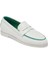 Beyaz Hakiki Deri Kadın Loafer - K24I1AY67366-A26 5