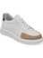 Beyaz Hakiki Deri Erkek Sneaker - E24I1AY56744-A26 5