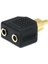 Rca Erkek 2 Dişi 3.5mm Stereo Çoklayıcı Aparat 1