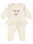 15578 Kız Bebek Little Flower Nakışlı 2'li Takım 1