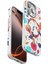 iPhone 15 Pro Max Flower Series Magsafe Kapak - Beyaz 1