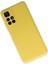 Xiaomi Redmi Note 11T Kılıf Nano Içi Kadife Silikon - Sarı 3