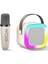 K12 Kablosuz Bluetooth Hoparlör Karaoke Mikrofon 5 Ses Efektli Rgb Hd Stereo ?es Usb/sd/fm 1