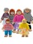 Toys Ahşap 6'lı Aile Kukla Seti 3