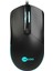 MS120 USB Kablolu 2400DPI 4 Tuşlu Rgb LED Aydınlatmalı Optik Gaming Optik Mouse Siyah 1