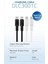 DLC3001 Usb-C Şarj ve Data Kablosu, 60W, Hızlı Şarj, 3A Yüksek Akım, 1 Metre, Dayanıklı Slikon Kablo (Beyaz) 2