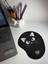 - Siyah Beyaz Kedi Baskılı Bilek Destekli Mouse Pad 1