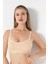 Bej/ten Bambu Askılı Pedli Kadın Büstiyer 1