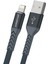 PBS408 Lightning Şarj ve Data Kablosu 1.2 Metre Gri 1