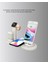 4’lü Apple Kablosuz Şarj Standı iPhone Watch ve Airpods Çoklu Şarjlı 4