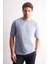 Mavi Bisiklet Yaka Kısa Kol Slim Fit Pamuklu Basic Tişört 1011255106 1