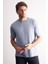 Mavi Bisiklet Yaka Kısa Kol Slim Fit Pamuklu Basic Tişört 1011255106 3