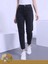 Mom Fit Rahat Kesim Kadın Jean Pantolon Mavi Siyah Kot 2