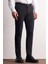 Siyah Yan Cep Düz Paça Pamuklu Slim Fit Chino Casual Pantolon 1003255161 1