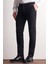 Siyah Yan Cep Düz Paça Pamuklu Slim Fit Chino Casual Pantolon 1003255161 3