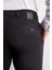 Siyah Yan Cep Düz Paça Pamuklu Slim Fit Chino Casual Pantolon 1003255161 5