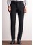 Siyah Yan Cep Açık Paça Esnek Slim Fit Classic Casual Pantolon 1003255153 1