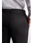 Siyah Yan Cep Açık Paça Esnek Slim Fit Classic Casual Pantolon 1003255153 5