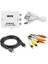 HDMI To Av Rca Tos Çevirici + HDMI Kablo + Rca Kablo 1