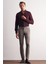 Vizon Yan Cep Düz Paça Slim Fit Chino Casual Pantolon 1003255158 2