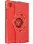 Samsung Galaxy X510 Tab S9 Fe 11 Kılıf 360 Tablet Deri Kılıf - Kırmızı 1