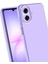 Samsung Galaxy A07 4g Nano Içi Kadife Silikon - Lila 3
