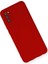 Samsung Galaxy A03S Kılıf Nano Içi Kadife Silikon - Kırmızı 2