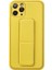 Iphone 11 Pro Kılıf Coco Deri Standlı Kapak - Sarı 1