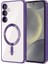 Samsung Galaxy S24 Kılıf Kross Magneticsafe Kapak - Mor 1